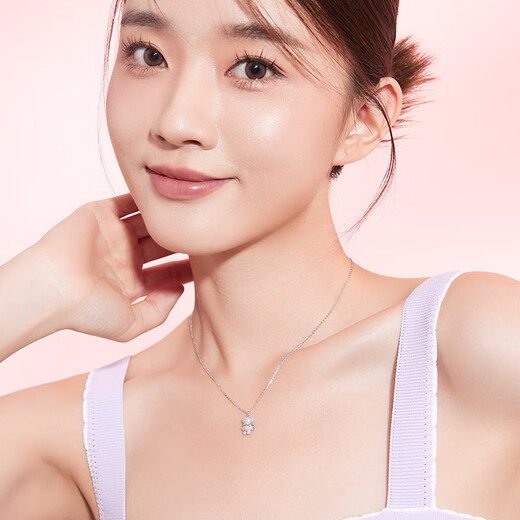 Saturday Fortune (ZLF) S925 silver necklace for women, trendy, luxurious, niche silver necklace pendant for girlfriend, pendant chain length 40+5cm