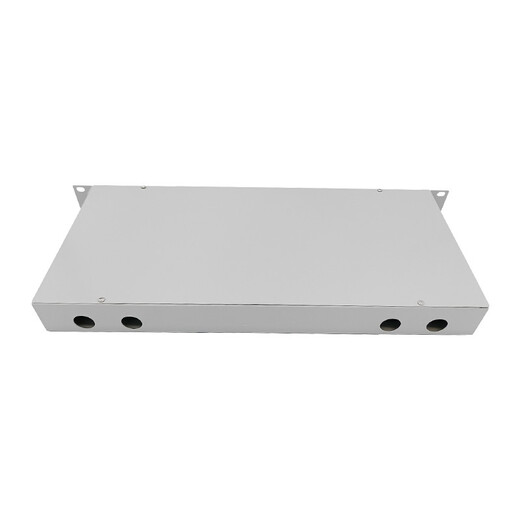 普联光迅 机架式光纤终端盒12口24口48FCSCLC光纤配线架12芯24芯光缆熔接盒含尾纤法兰 机架式12口SC光纤终端盒(含尾纤法兰满配)