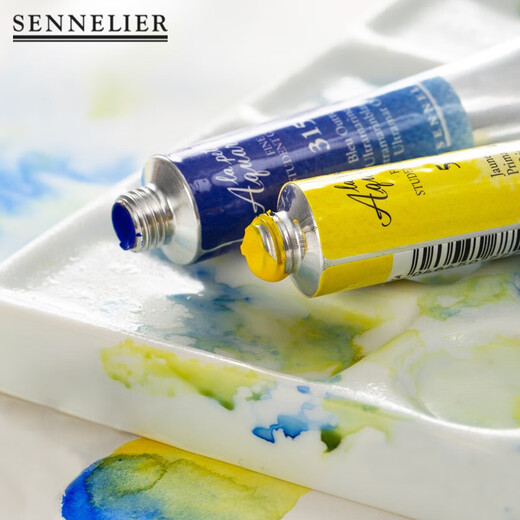 申内利尔（SENNELIER） 水彩颜料法国进口学生级绘画水彩学生级入门初学 695;单支 单