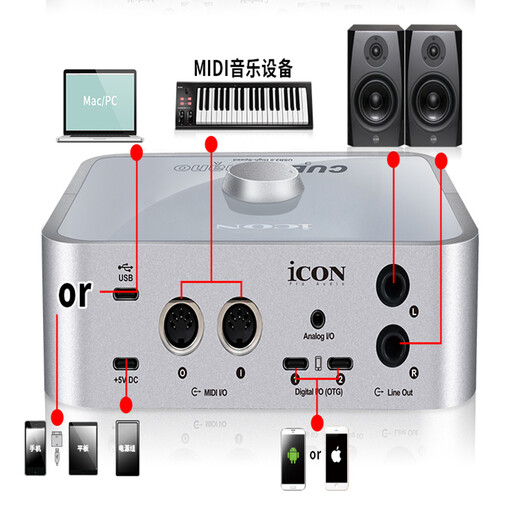 LEWITT LCT249pro condenser microphone live broadcast equipment complete set of sound card set for computer and mobile phone universal TikTok singing and karaoke microphone LEWITT 249pro + Aiken 4NANO computer sound card set