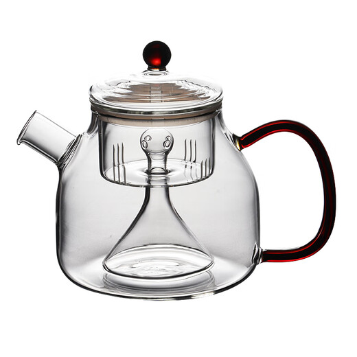 Runhuanian spray tea brewing accessories glass steaming teapot inner pot lid tea brewing inner pot funnel steaming inner pot tea filter steamed tea (inner pot) 1200ml