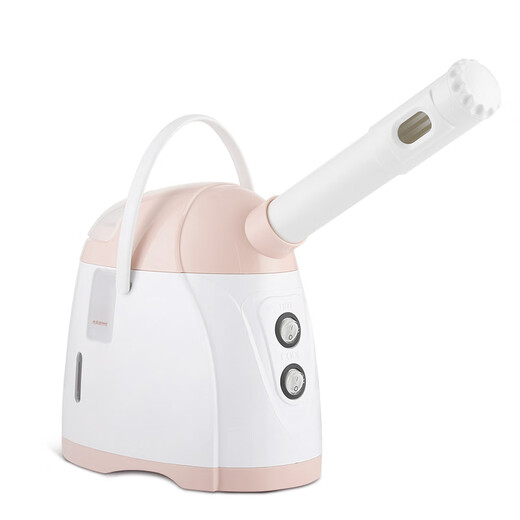 Golden Rice facial steamer, hot and cold double spray, moisturizing facial steamer, spray instrument, beauty instrument, hot spray, beauty salon, cold spray machine, facial opening pores, moisturizing, rejuvenating, facial cleansing, hot and cold multi-purpose, upgraded model