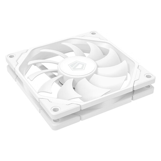 ID-COOLING（ 酷凛）9CM薄扇 白色无光机箱风扇  PWM温控 可适用ITX下压式电脑散热器风扇9015规格 TF-9215-W