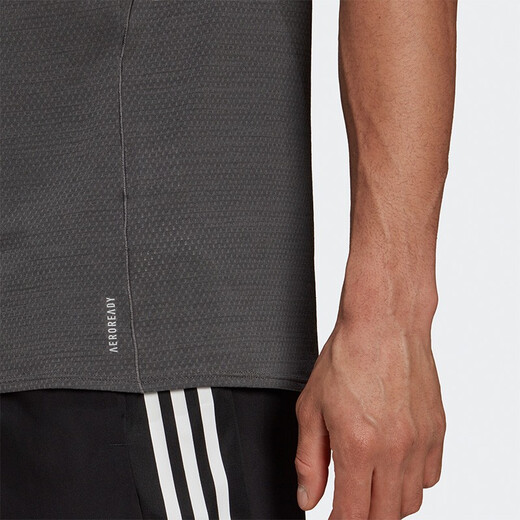 阿迪达斯（adidas）男子运动训练休闲舒适透气短袖T恤 FK1591 H25045 XS