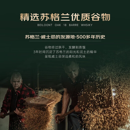 路易马西尼（Louis Marsyney）苏格兰洋酒威士忌40°烈酒雪莉桶风味贝洛尼麦格送礼微醺聚会 整箱700ml*6