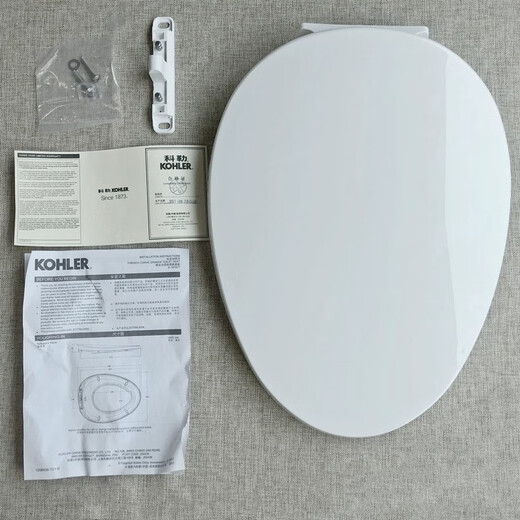 Couvercle de toilettes Kohler K-4141T-0 COUVERTURE DE WRICET CHAUD COUVERTURE RÉDUCTEUR COUVERTURE DE Toilet K-4195T-0K-23204T-0 avec K-1381T-S-0 / K-1382T-S
