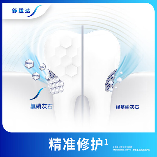 Comfortable anti-sensitive toothpaste quick relief of teeth sensitivity, cold, cold, sore, tooth protection and gingival desensitization toothpaste set, multi-effect combination of gums 330g*1 set