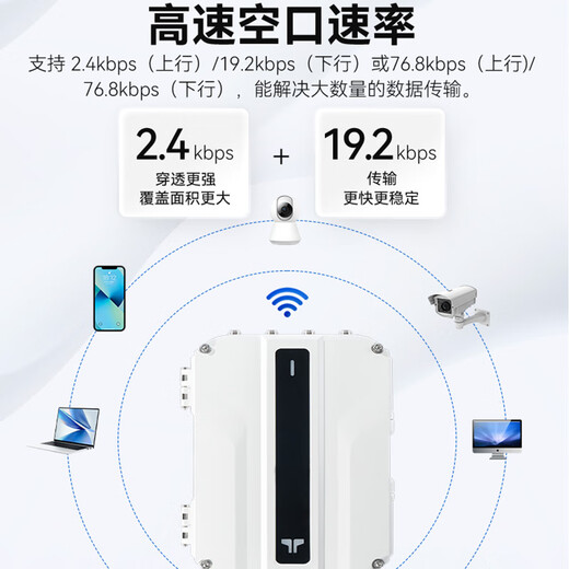 Dite TPUNB wireless communication gateway 8 km omnidirectional 10,000 large IoT gateway with aircraft capacity replaces lora wireless transceiver remote communication P67 waterproof TP9216
