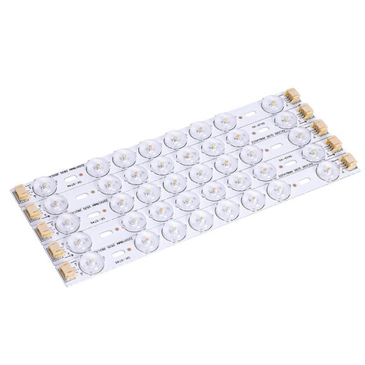 Transformación de la lámpara de techo de luz led de gujia lámpara de reemplazo de mecha lámpara de parche lámpara larga cambia control remoto 520410 mm 695 mm un arrastre 4 luz blanca
