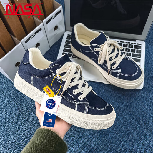 NASA XVVX CAPACIÓN OFICIAL DE LANA DE VERANO SUMERA PARA MEN Los trabajadores, transpirables zapatos casuales transpirables para hombres zapatos versátiles de moda para hombres negros 42