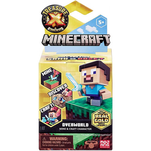 Ink XI [1 июня подарок] Сокровище x Co-Bending Minecraft Tocure Toy Nether [New] Minecraft Cave Adventure Blind Box