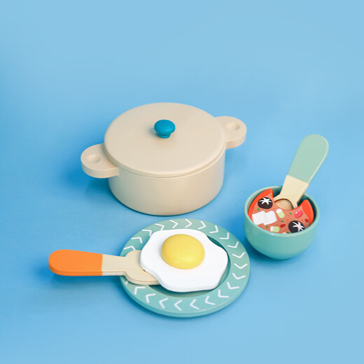 Chengliu Simulation Kochhaus Kinderküche Spielzeug Holzsimulation Küchenwaren Kochkochkoch -Kochen Kombination Geschenk Tee Sets Haus