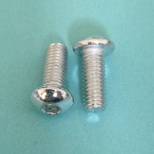 山头林村定制4.8级镀锌内六角螺丝半圆头蘑菇头螺栓铝型材配件M M8*12200只