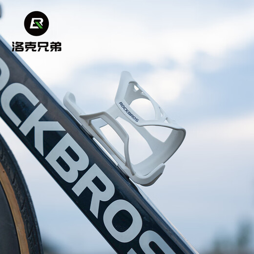 Rock Brothers Bicycle Water Bottle Cage Side Opening Road Mountain Folding Bike Water Cup Holder Cycling Bracket Equipment Accessories Black