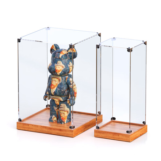 Shimeihui can customize acrylic display box, hand-made dust cover, Lego Gouda building block model, transparent box, toy car storage, length and width 60*40cm, height 50cm