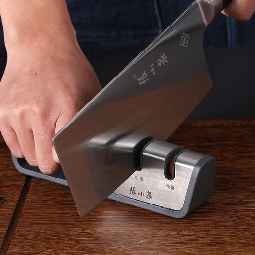 Zhang Xiaoquan knife sharpener household multifunctional whetstone kitchen knife scissors slicing knife bone knife manual fast with anti-counterfeiting