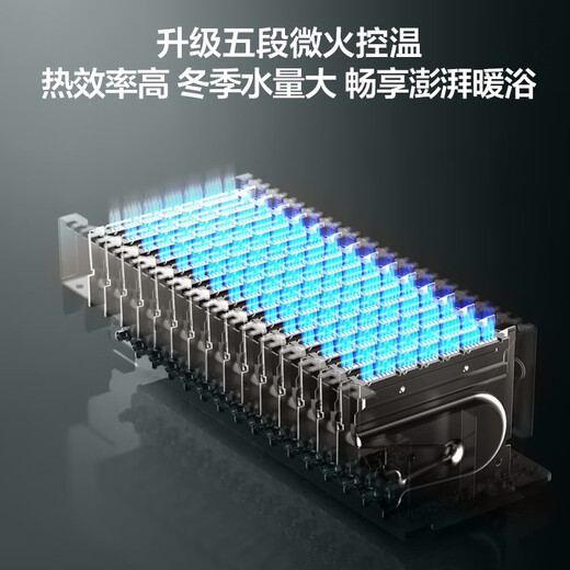 Haier K series KL3PRO 13 liter gas water heater natural gas household water servo constant temperature suitable for one kitchen and one bathroom 15% national subsidy for door-to-door installation