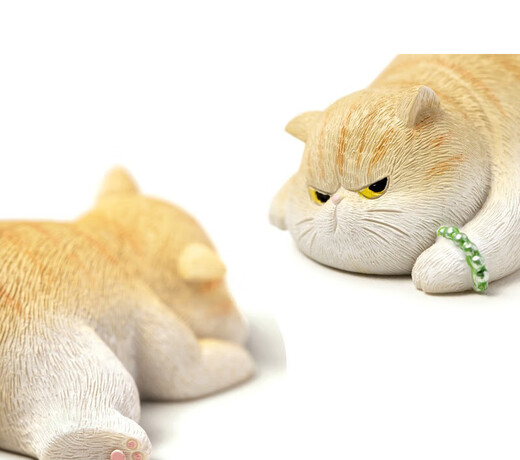 Papacat Office Desk Car Cat Ornamente Heilung Geburtstagsgeschenk spielen Armband Kätzchen