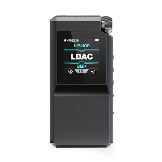 FiiO BTR17 Portable Wireless Bluetooth Headphone Amplifier Small Tail Car Mobile Phone HiFi Audio Receiver Amplifier Bluetooth 5.4 Black