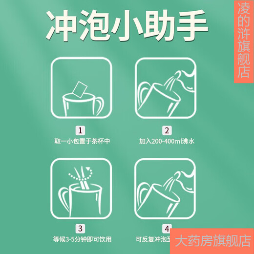 北京同仁堂青钱柳牛蒡玉米须茶 桑叶决明子栀子葛根荷叶杜仲雄花茶养生茶每袋40小包 10袋