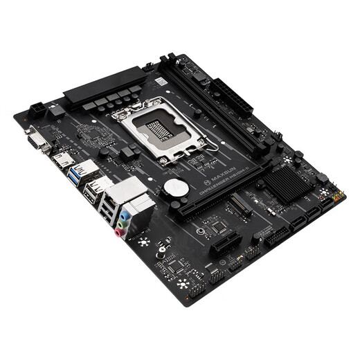 Mingxuan H610m Challenger D4 mit 12100F/12400F Motherboard CPU Set New Desktop WiFi Motherboard Mingxuan H610m D Challenger alleinerziehender Motherboard