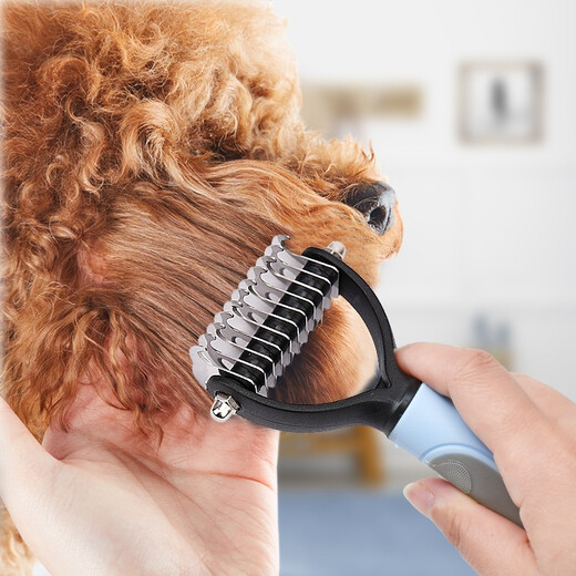 Zigman dog hair comb pet knotting comb long-haired cat comb cat brush dog hair removal comb cat and dog grooming supplies