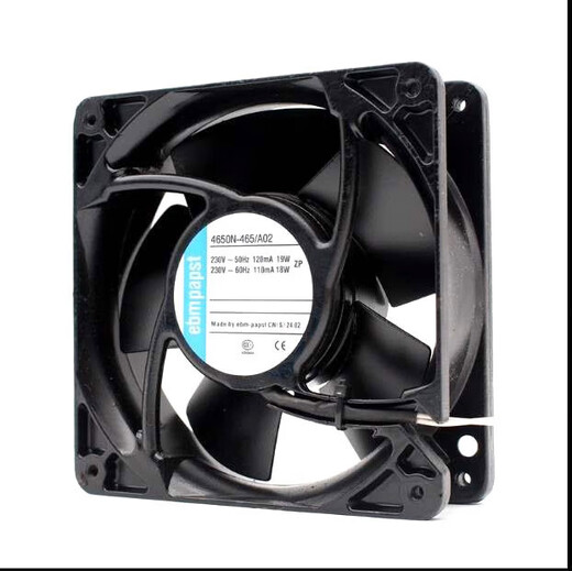 4650N German fan 4656N 4-inch 12038 AC220V high temperature resistance all metal heat dissipation fan 4650A