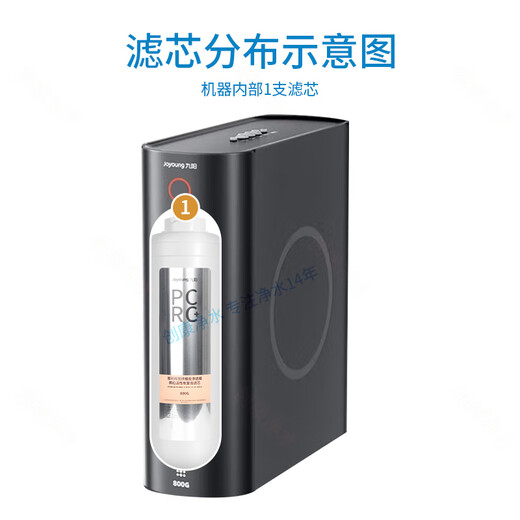 Joyoung Water Purifier JYW-RF680/RF680S/RF685S/RF689S/980 Elemento de filtro original PCRC Elemento de filtro compuesto (800G)