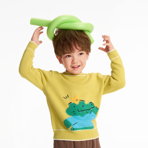 Balabala children's clothing children's sweaters boys and girls pullover sweaters autumn and winter 2024 cartoon baby clothes 208424103214