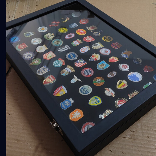 Fat Donglai's same NBA team badges, five major leagues, World Cup, Champions League and European Cup themed peripheral foot brooches NBA full set + gift box