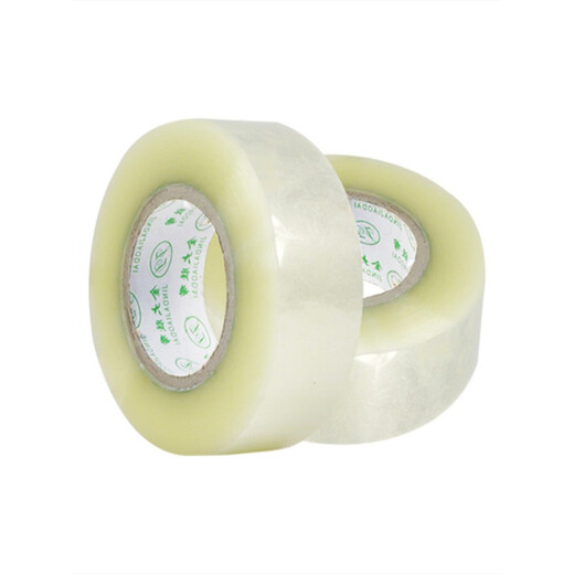 Rsrddy cinta transparente expreso envasado sellado papel de rollo grande advertencia de advertencia Caja de sellado de 4 puntos de ancho 3 cm de espesor 2 puntos 0 longitud 12054 caja de rollo beige