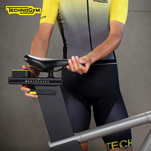 Technogym RIDE smart home exercise bike with adjustable slope resistance imported fitness equipment shipped within 7 working days