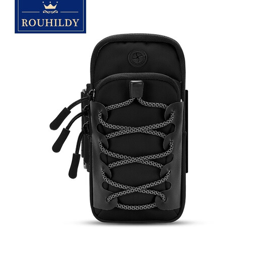 ROUHILDY running mobile phone arm bag running outdoor mobile phone bag men and women universal arm strap sports mobile phone arm sleeve wrist bag waterproof small mobile phone bag sky blue