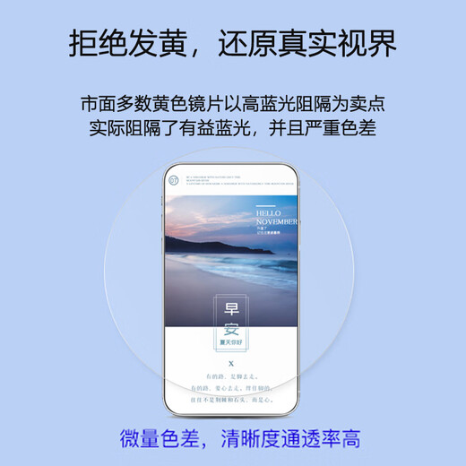 VGO防蓝光眼镜防辐射眼镜男女蓝光阻隔率98%超轻β钛平光玫瑰金