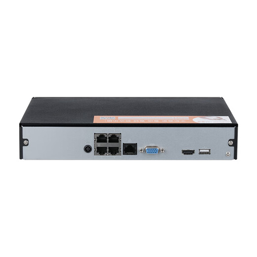 Dahua Dahua 16 canaux Poe Disque dur enregistreur Enregistreur vidéo Disque dur Surveillance spéciale Caméra de surveillance domestique NVR Câble vidéo alimenté par téléphone mobile HD Network Remote 4 canaux Single Disque DH-NVR2106-4P-L sans disque dur à 4 canaux