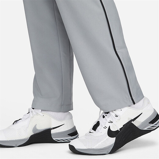 耐克（NIKE） 新款男子透气直筒跑步运动裤速干休闲训练健身长裤800202-010 DM6627-073 S