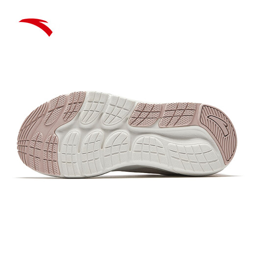 ANTA Shenxing 10丨Guan Xiaotong's same autumn and winter new shock-absorbing sports shoes for women, casual training shoes 122517718 Papery White/Lotus Root Gray-11 37.5