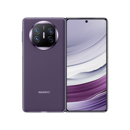 HUAWEI Mate X5 Collector's Edition Folding Screen Phone 16GB+1TB Phantom Purple Broken Screen Insurance Package