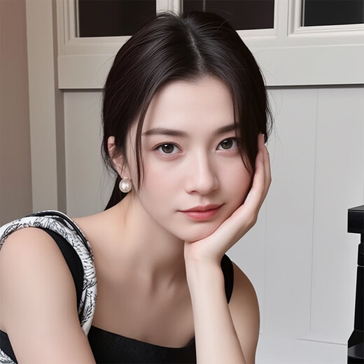 乐卡利戴妃款珍珠耳钉女新款潮轻奢高级感气质耳饰法式小众爆款耳环礼物 戴妃款闪钻珍珠  10mm