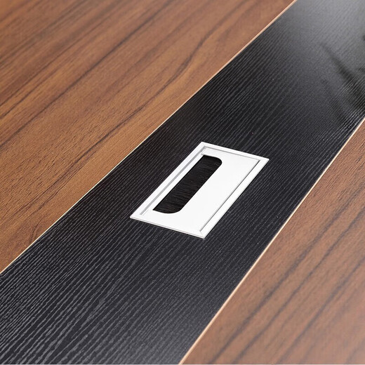 圣黎会议桌长桌洽谈培训桌组职员办公桌 搭配会议椅一把 