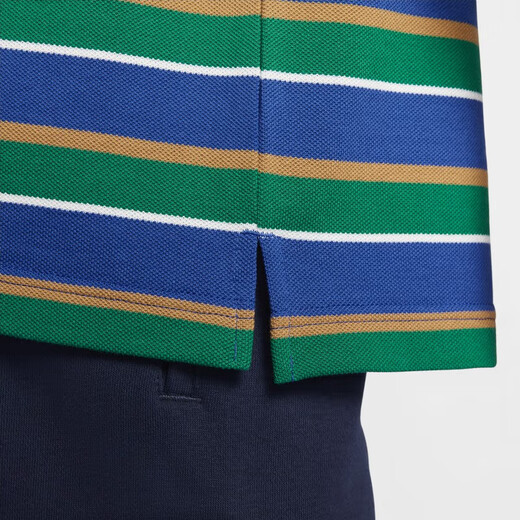 Nike (Nike) Kurzärärmelte Polo-Shirt Herren 2025 Sommer Neugestreifte Sportbekleid