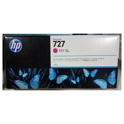 惠普（hp）绘图仪墨盒适用于T920/T930/T1500/1530/T2500/HP727号 3WX19A 新727号300ML磨砂黑色