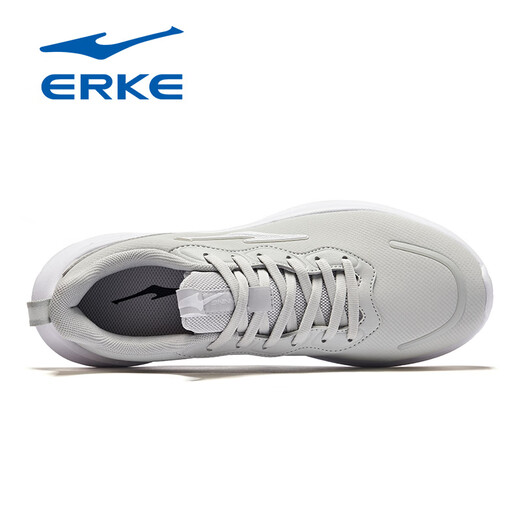 Hongxing Erke Men's Shoes Summer 2025 New Dad Soft Sole Sneakers Mesh Shoes Mesh Мужские кроссовки для мужской кроссовки дышащие повседневные туфли 3523 серо-белые и белые [водонепроницаемый верхний 3285 тот же стиль] 41 высокая стоимость
