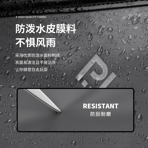 POLO travel bag men's travel bag luggage bag handbag large capacity commuter storage bag sports fitness bag business trip bag coconut gray