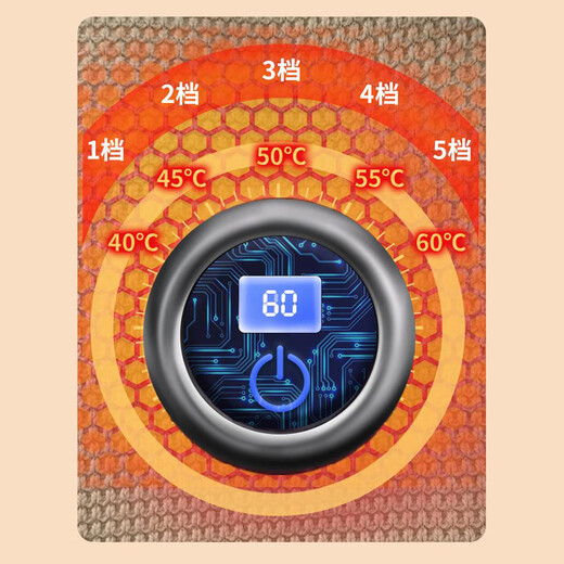 YOSHOY Heating Blanket Electric Heating Shawl Blanket Warm Cloak Electric Heating Warming Blanket Multifunctional Heating Blanket USB Power Bank Warming Blanket Birthday Christmas New Year's Day Valentine's Day Gift Light Green丨Brand Gift Box丨5000mAh Power Bank