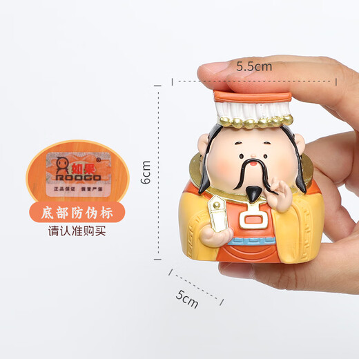 伊文兔（THE RABBIT IVEN）福气小神仙摆件国潮办公室摆件乔迁之喜搬家礼物生日礼物伴手礼 福气小神仙6个组合+礼袋