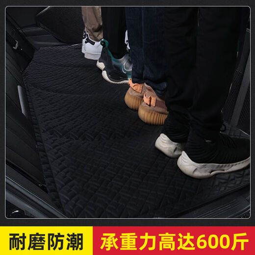 Angachi Car Back Seat Folding Bed Car SUV Rear Sleeping Mat Travel Mattress Baby Stroller Car Sleeping Artifact 2023 Hot Style-Basic Brown