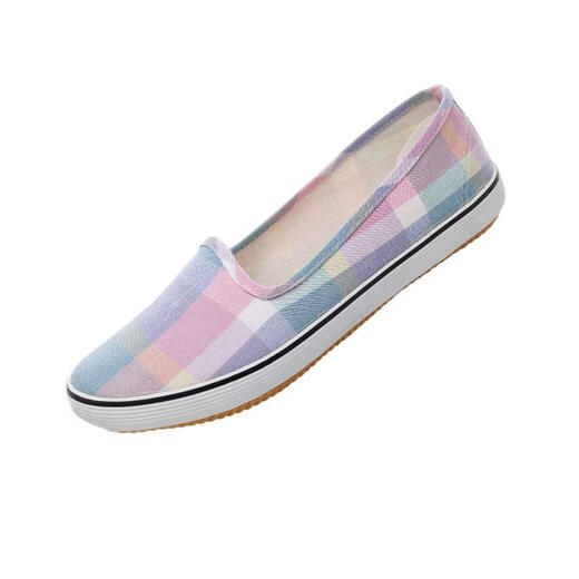 Alte Peking-Stoffschuhe Frauenschuhe für den Frühling Neue vielseitige, rutschfeste Sohle lässige, atmungsaktive Leinwand Single-Schuhe Rindfleisch Sehnen Sohle 902 Pulver (Schuhgröße ist zu groß) 39