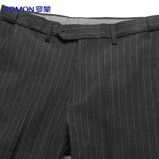 Romon suit suit men's suit men's suit double-breasted casual retro men's slim professional wedding groom's dress