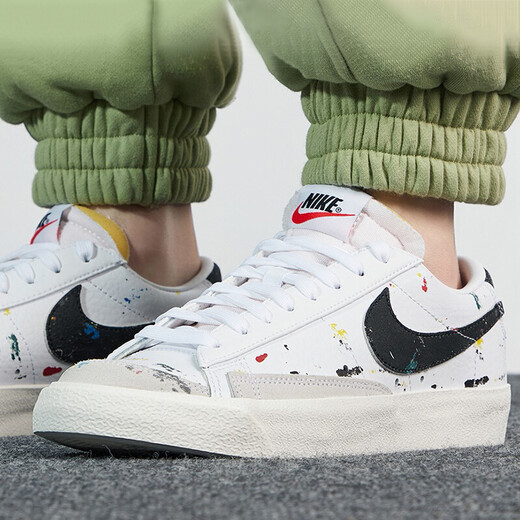 耐克 NIKE BLAZER MID 多彩泼墨 运动休闲板鞋 DC7331/DJ1517-100 DJ1517-100 低帮 42